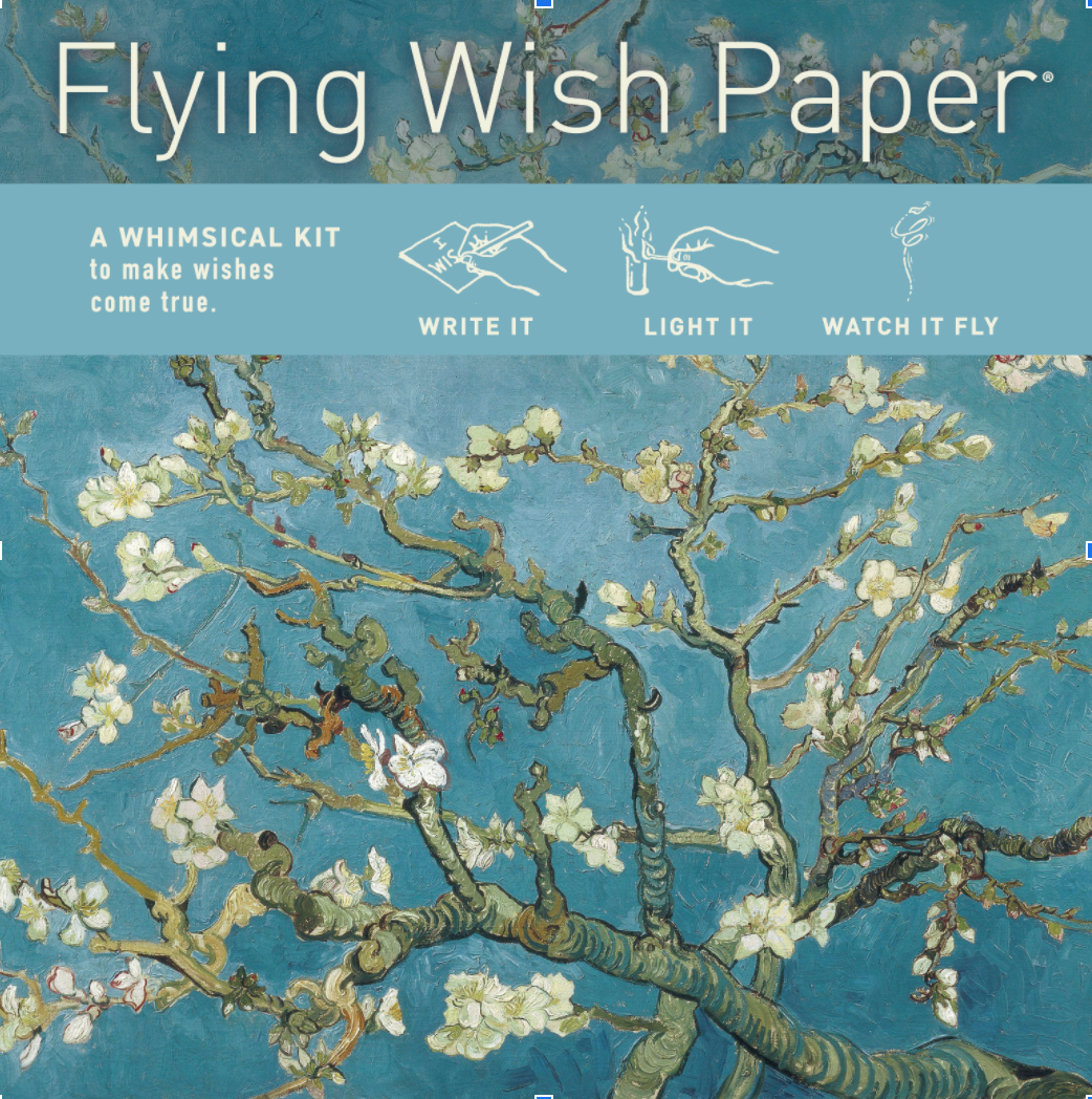 ALMOND BLOSSOMS / Mini Kit / 15 Wishing Papers + Accessories