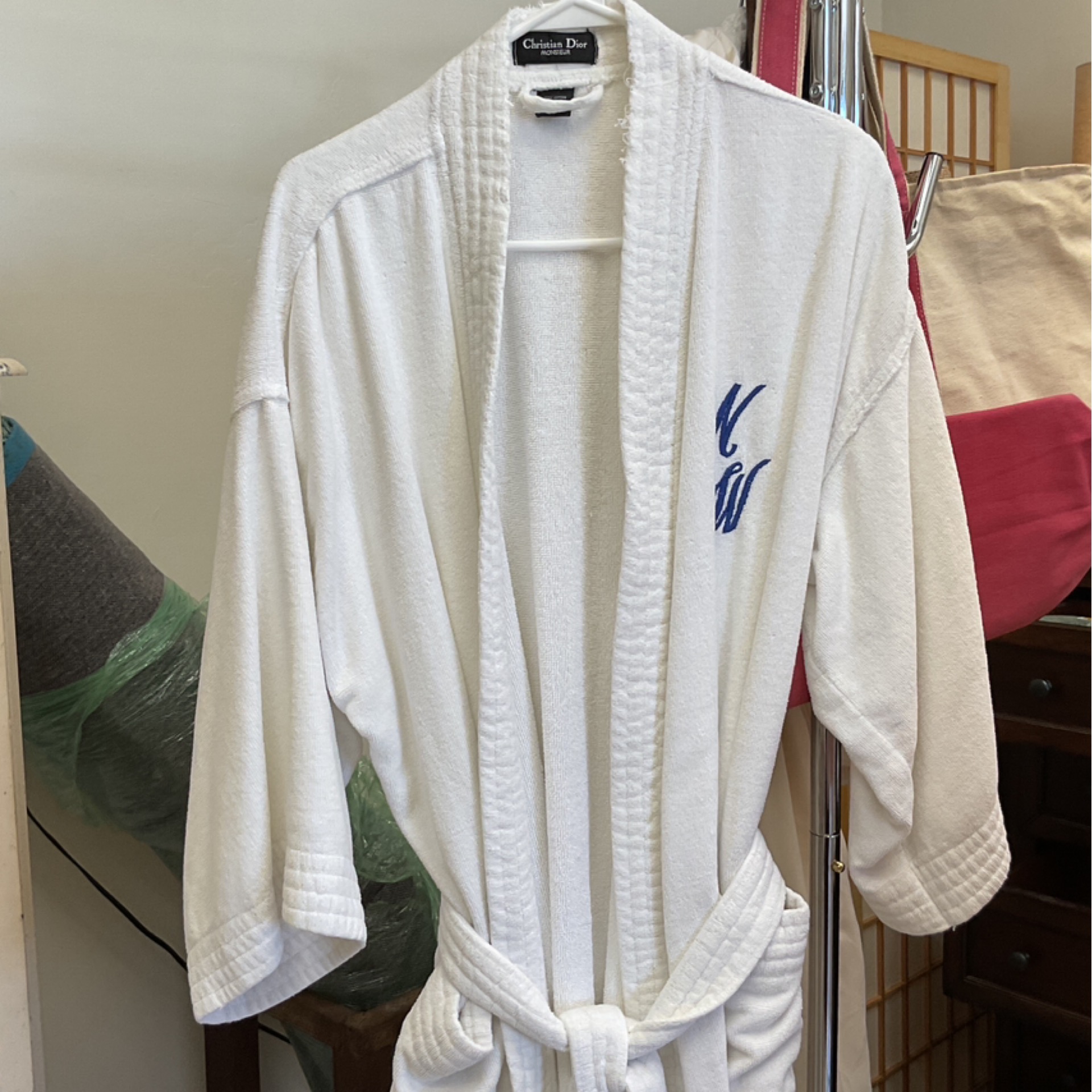 Christian Dior JS Initial Bathrobe