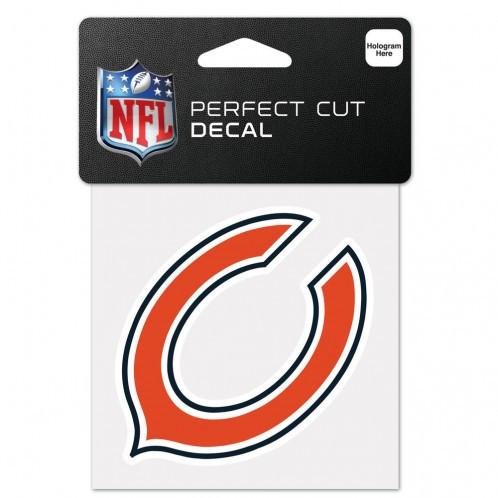 Chicago Bears Perfect Cut Decal 4x4"