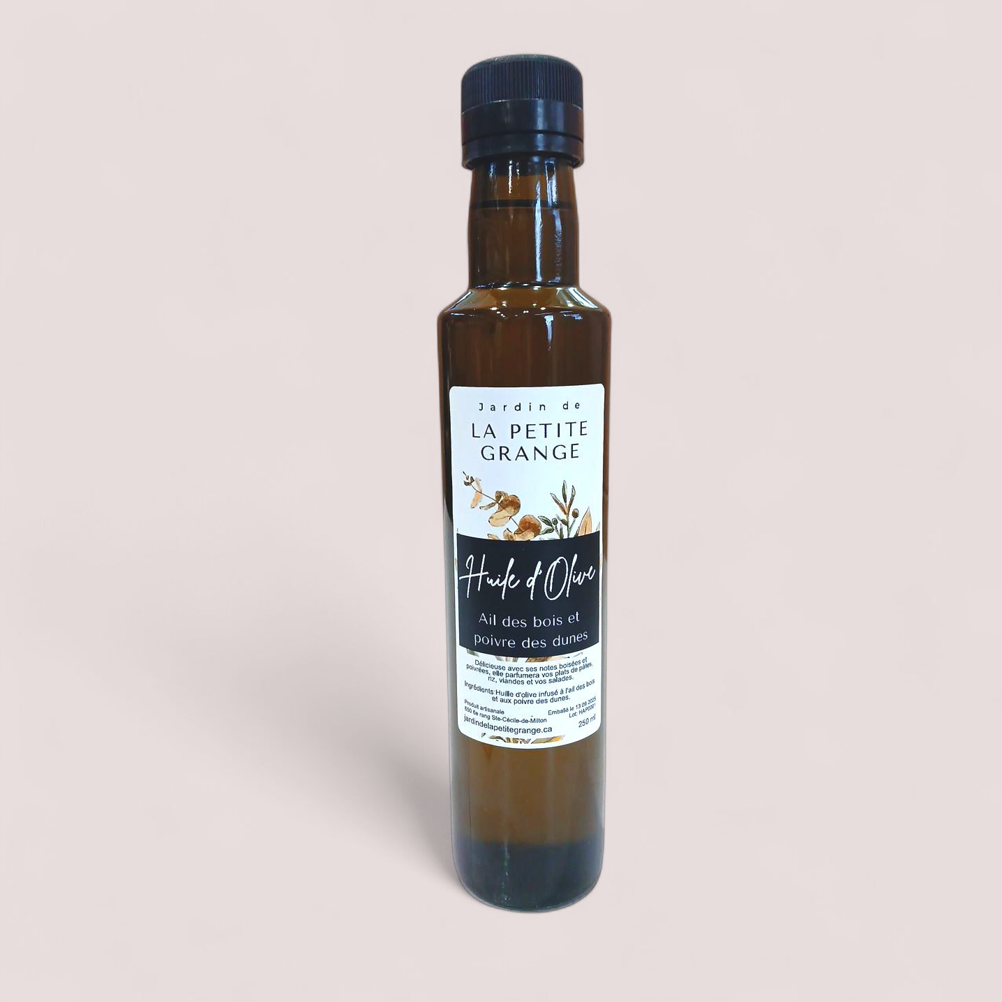 Huile Ail des bois Et Poivre des dune