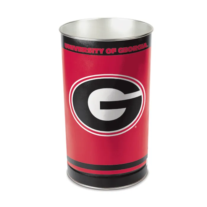 Georgia Bulldogs Wastebasket 15"