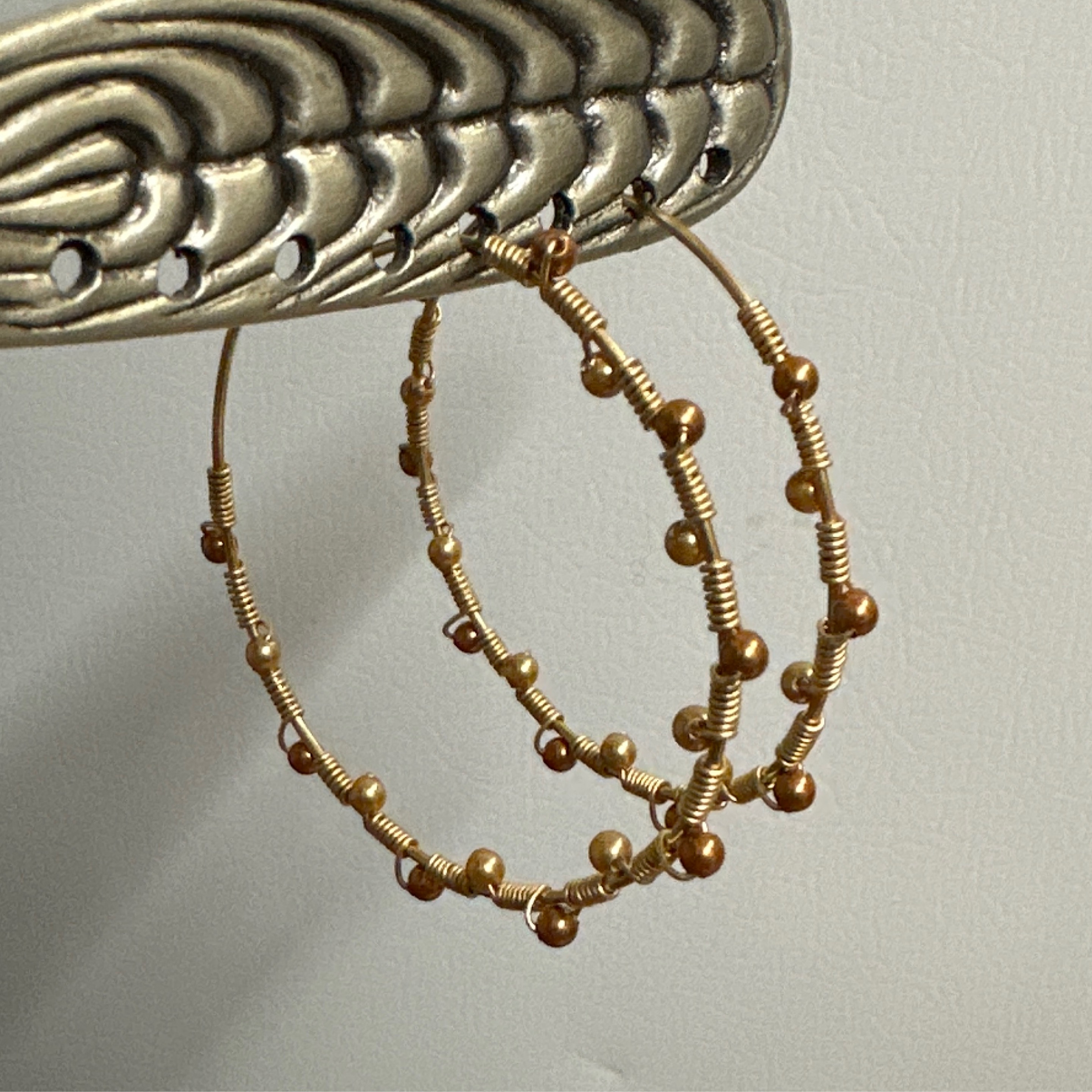 18K Gold Filled Mini Pearl Earrings - Estate Jewelry