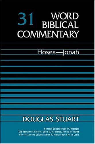 Cover of Word Biblical Commentary Vol. 31, Hosea-Jonah
