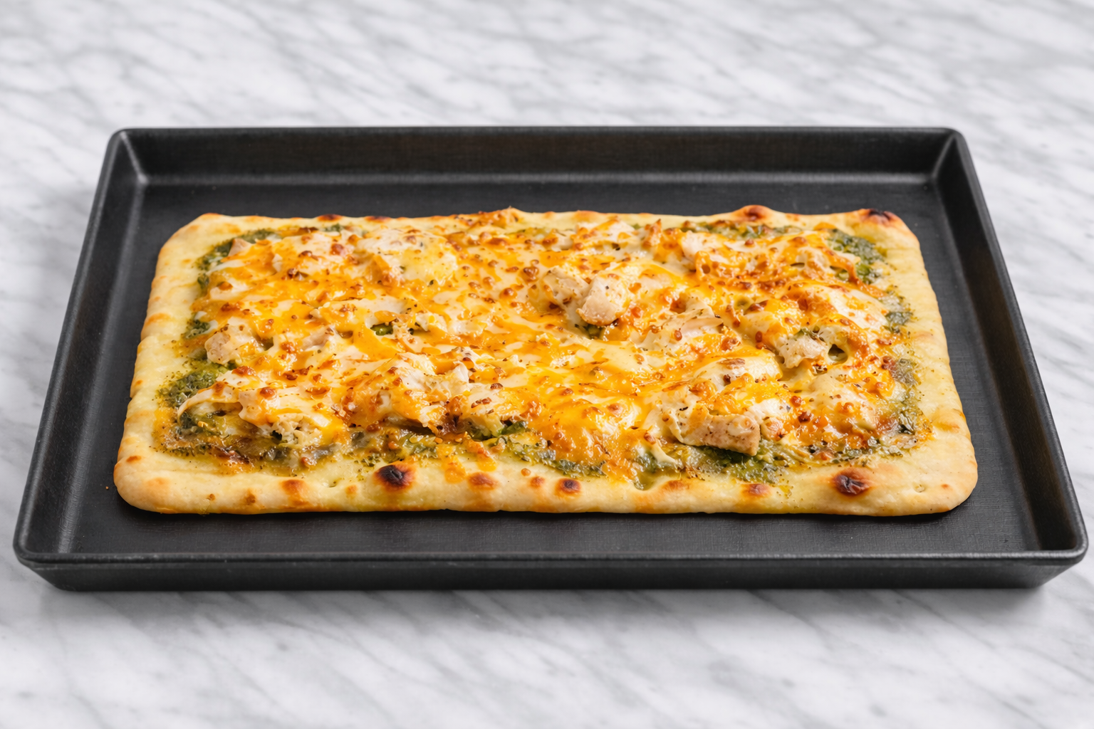 Chicken Pesto Flatbread