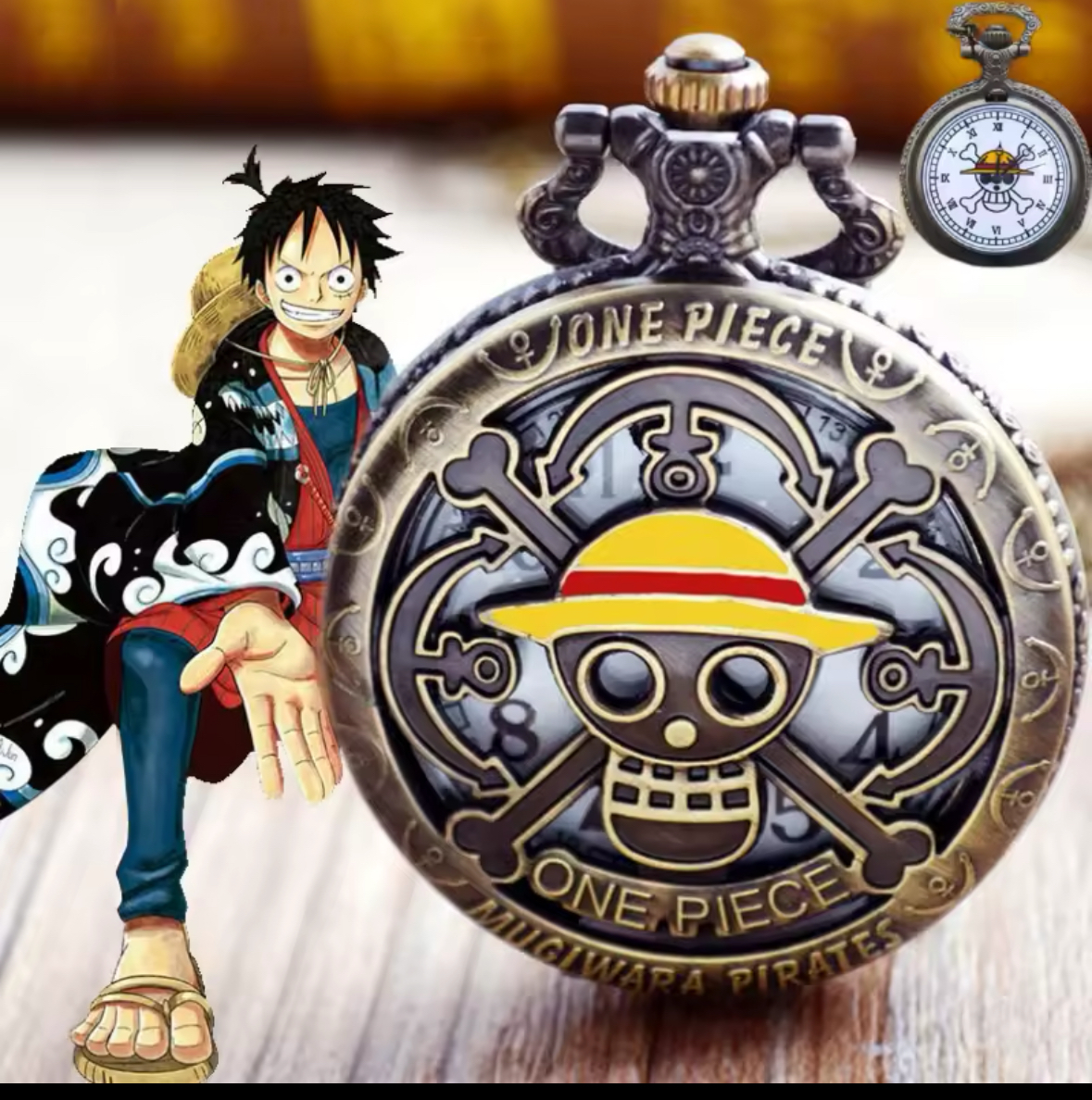 Pocket Watch: Anime One Piece, image 3