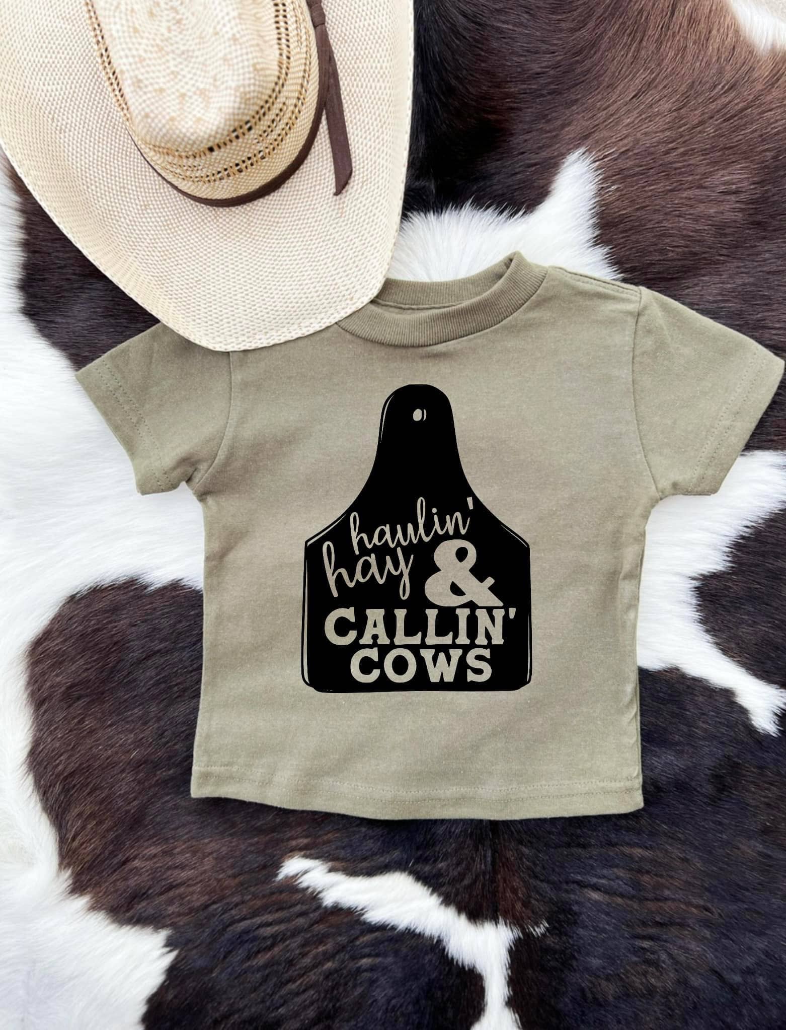 Haulin Hay & Callin Cows S/S T-Shirt