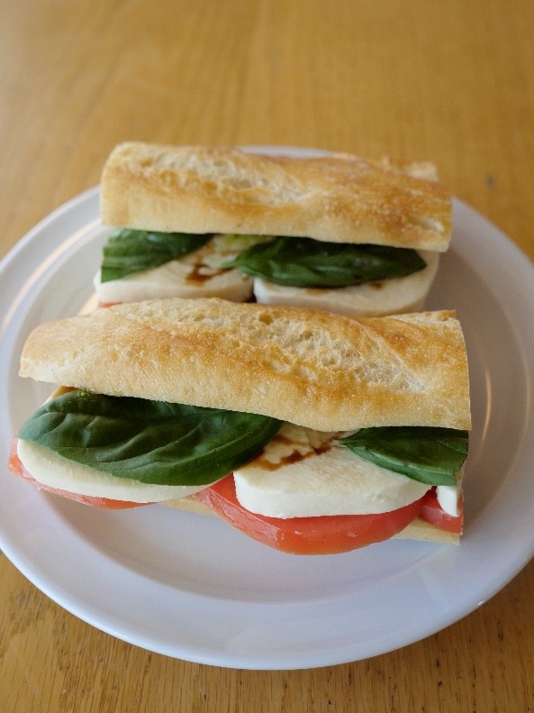 Tomato & Mozzarella Sandwich