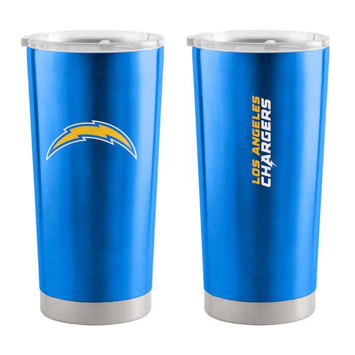 Los Angeles Chargers Stainless Steel Travel Tumbler 20oz