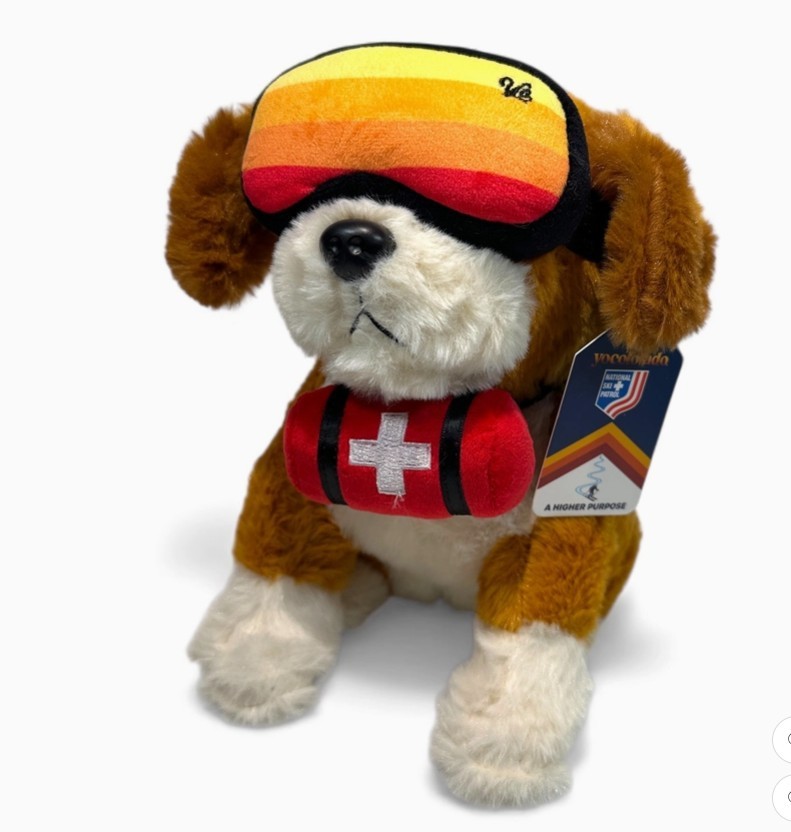 Ski Patrol Dog Stuffed Animal