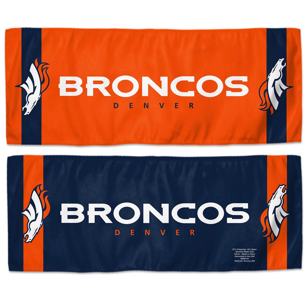 Denver Broncos Cooling Towel 12x30"
