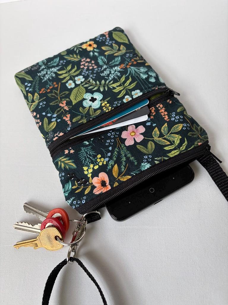 Small Crossbody Bag – Herb Garden (Dark), photo 2 of 7