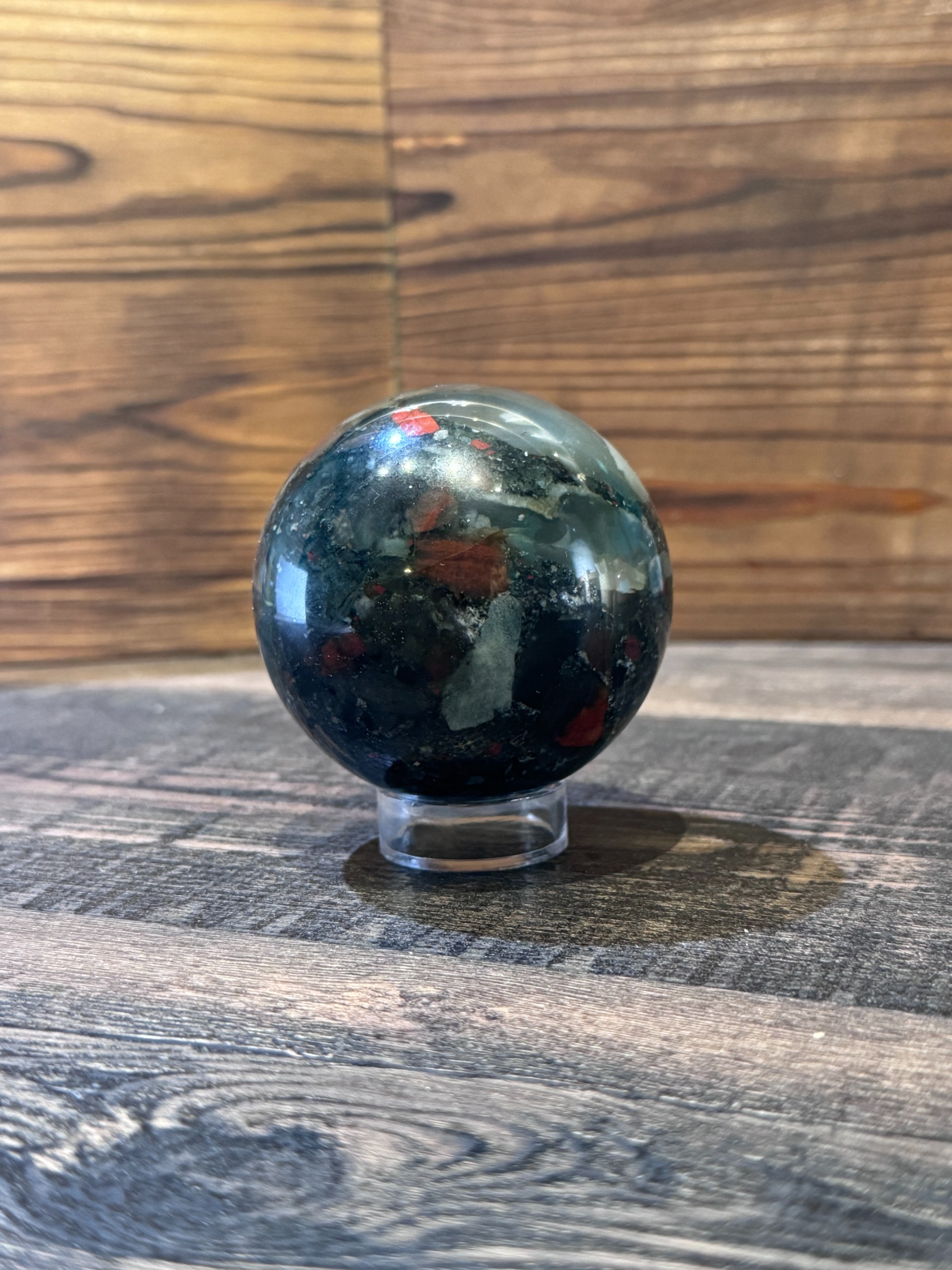 African Bloodstone Sphere