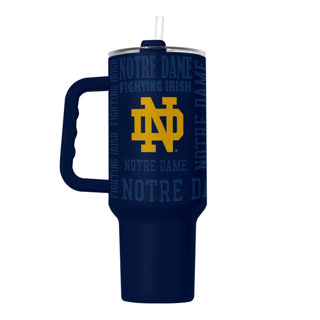 Notre Dame Fighting Irish Powdercoat Replay Tumbler 40oz