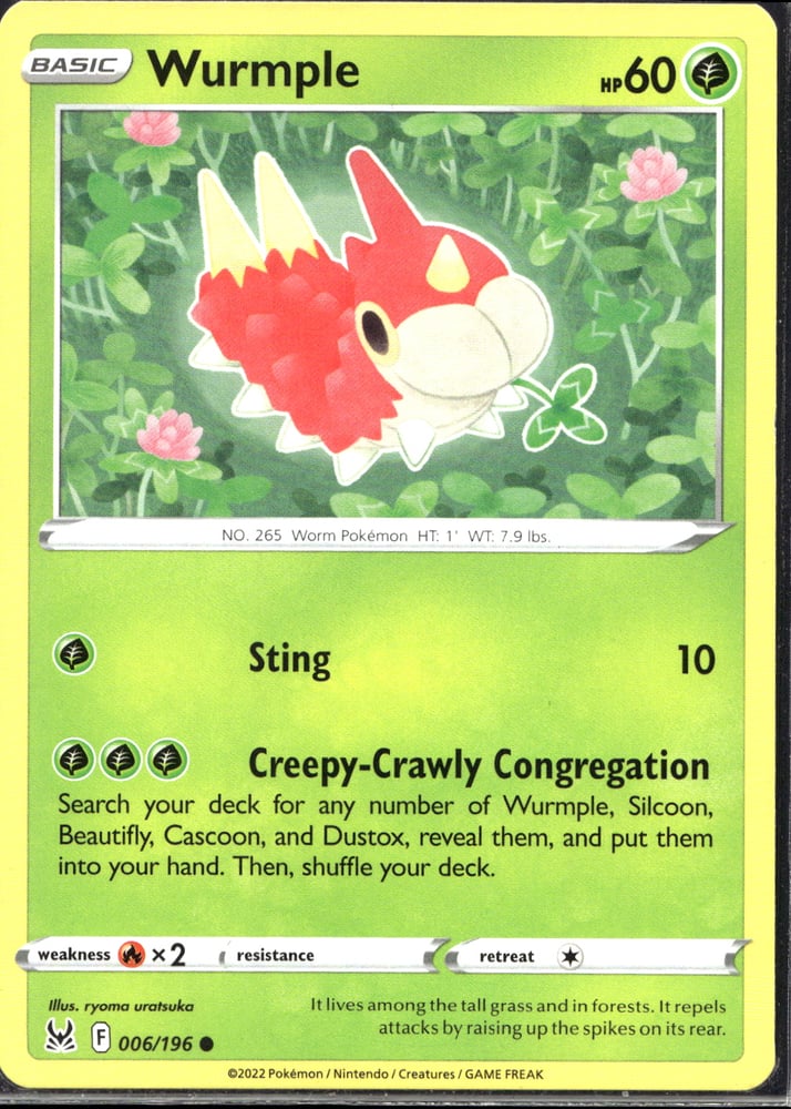 Wurmple - SWSH11 6/196