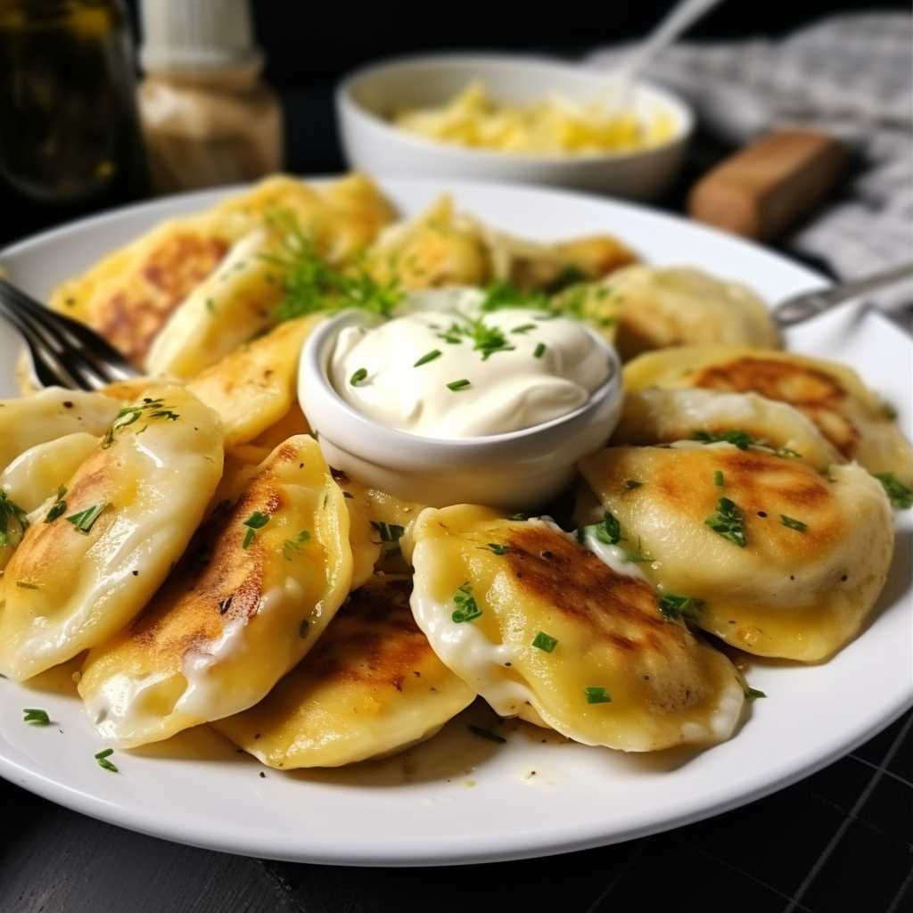 ♨️ Cheese and Potatoes Pierogies