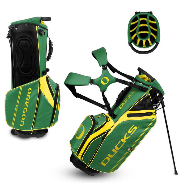 Oregon Ducks Hybrid Caddie Carry Golf Bag