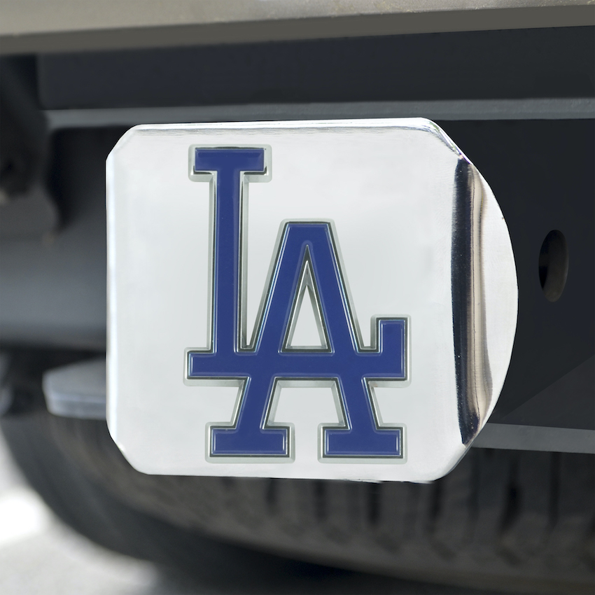 Los Angeles Dodgers Chrome Hitch Cover