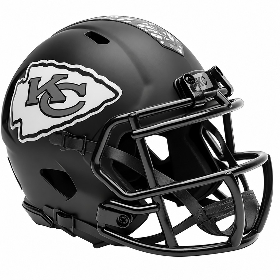 Kansas City Chiefs 2026 Riddell Salute to Service Mini Helmets