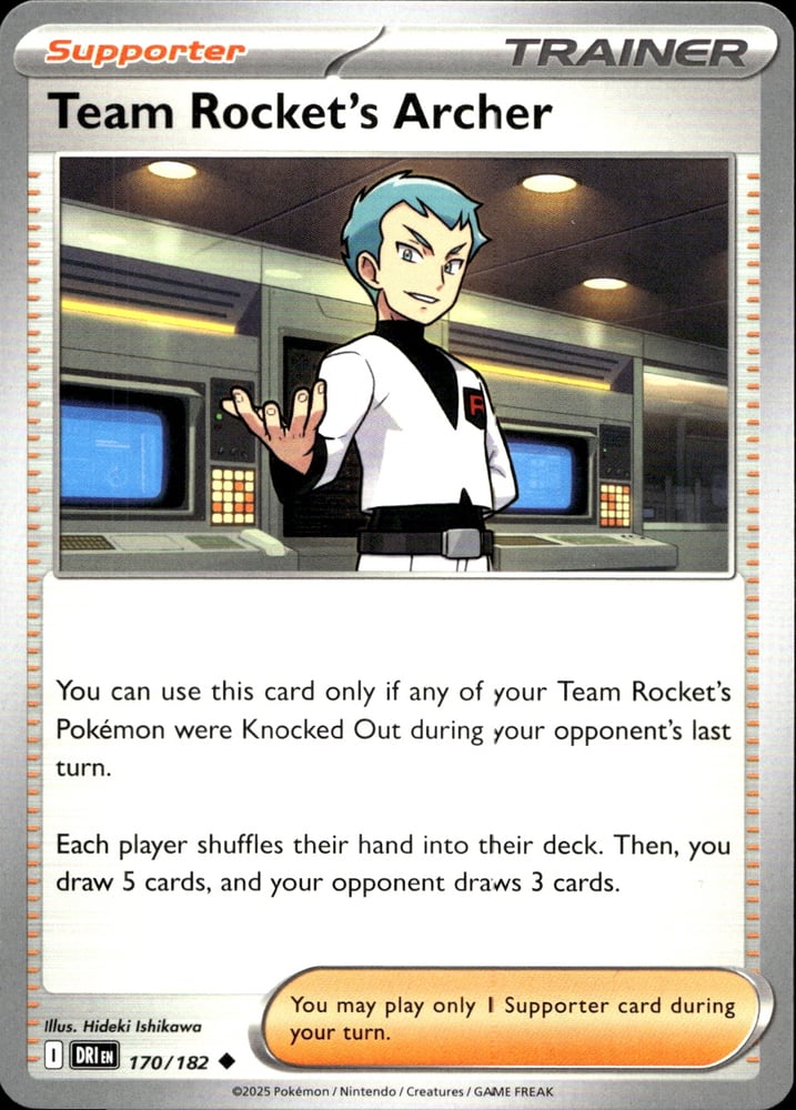 Team Rocket's Archer - SV10 170/182