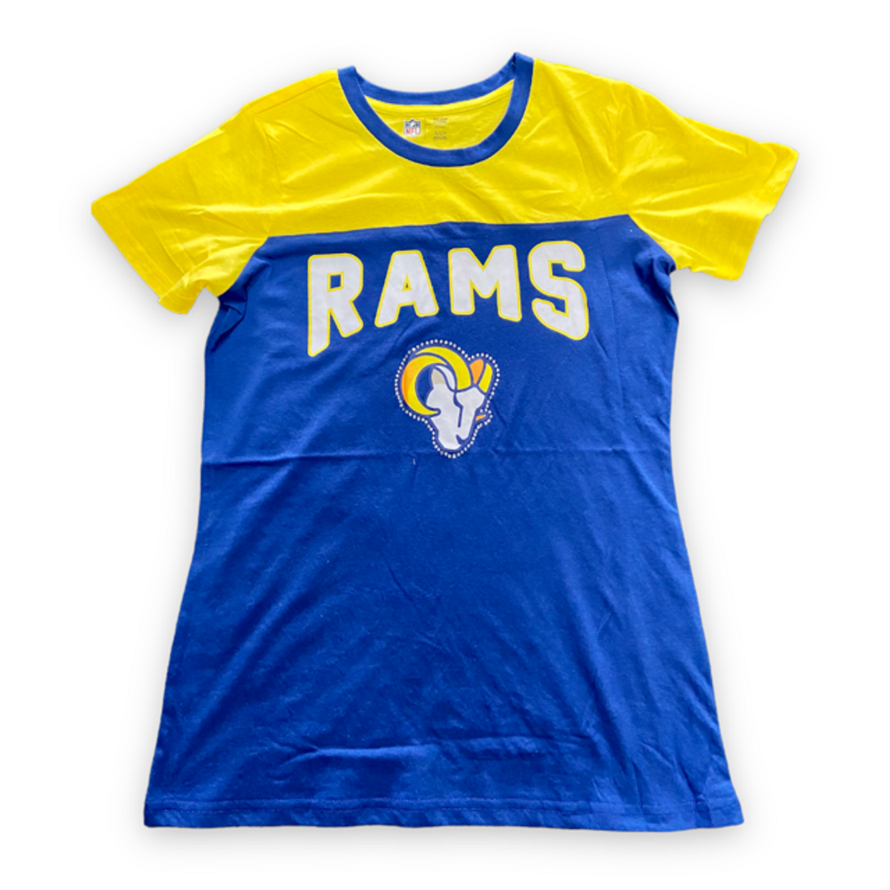 Los Angeles Rams Ladies g-III Rhinestone Shirt