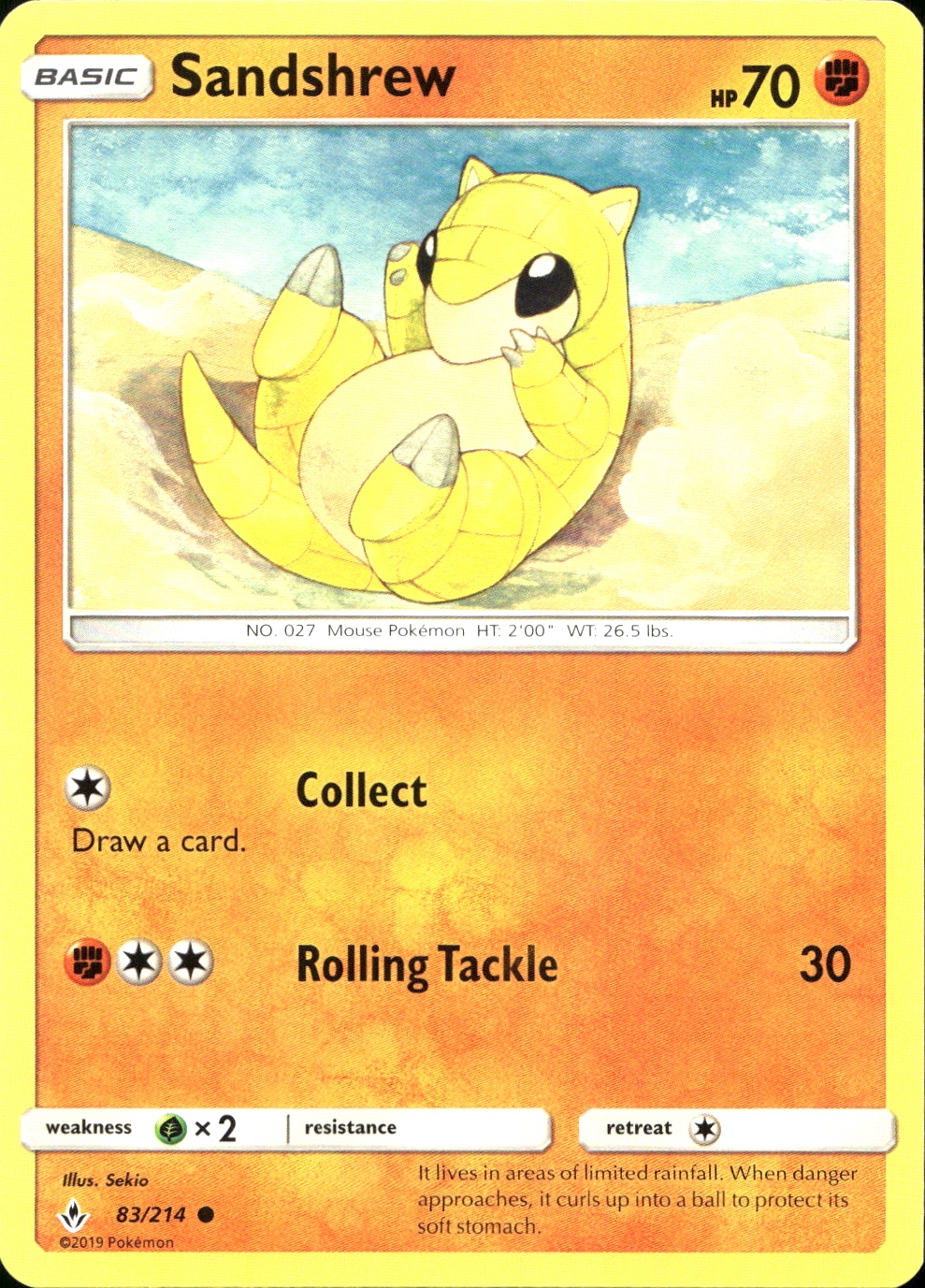 Sandshrew - SM10 83
