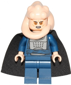 sw0404 Bib Fortuna - Dark Blue Robe, Light Nougat Skin