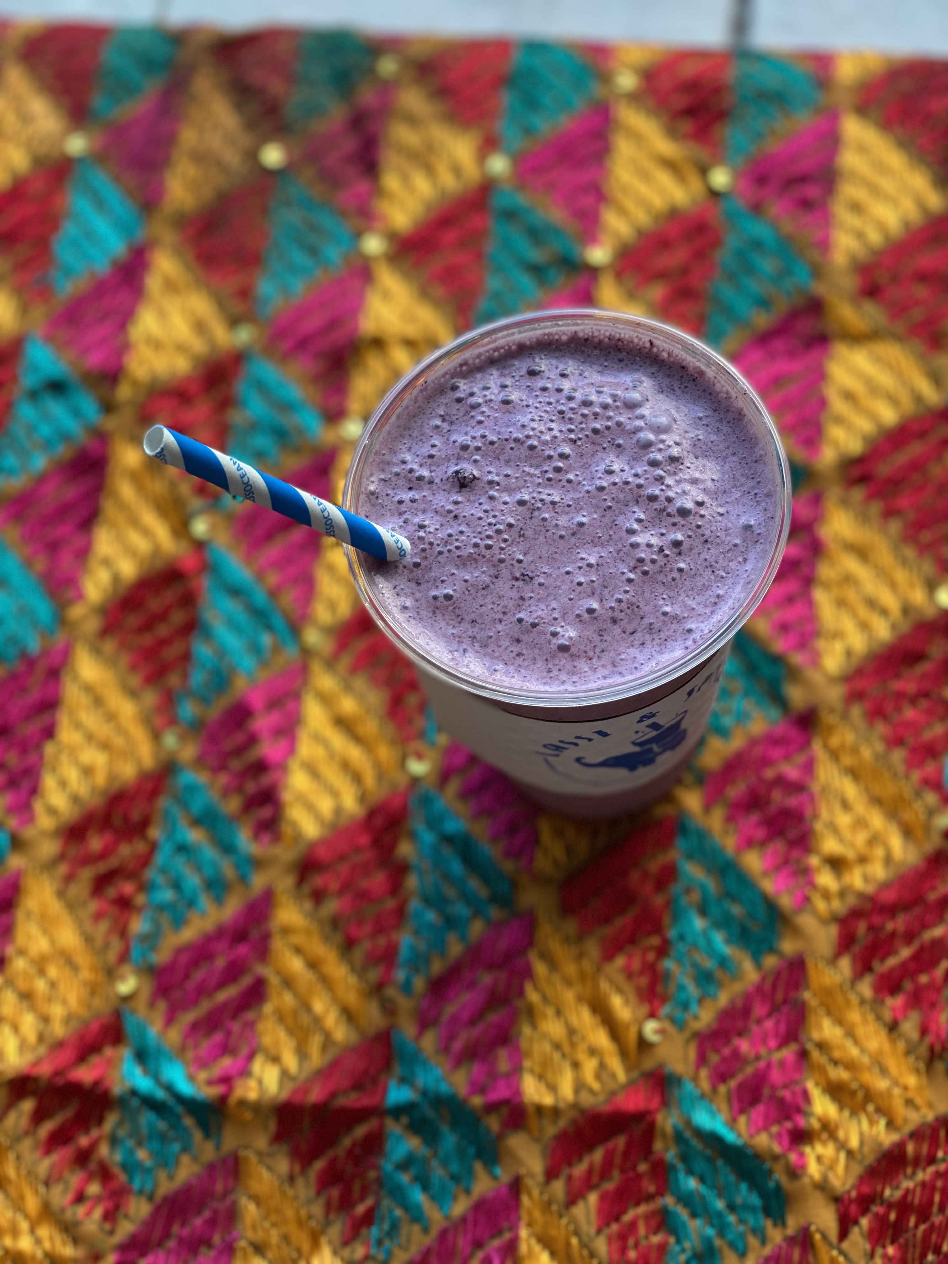 Blueberry Cardamom Lassi