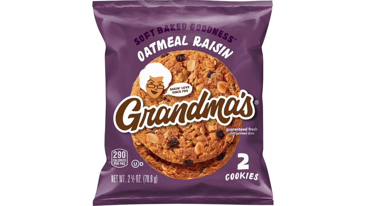 Grandma’s Oatmeal Raisin, 2.5 oz