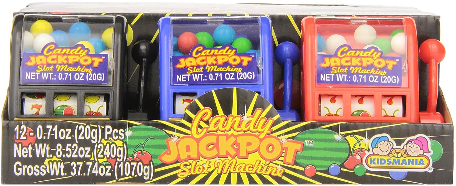 Kidsmania Jackpot Slot Machine 12 count