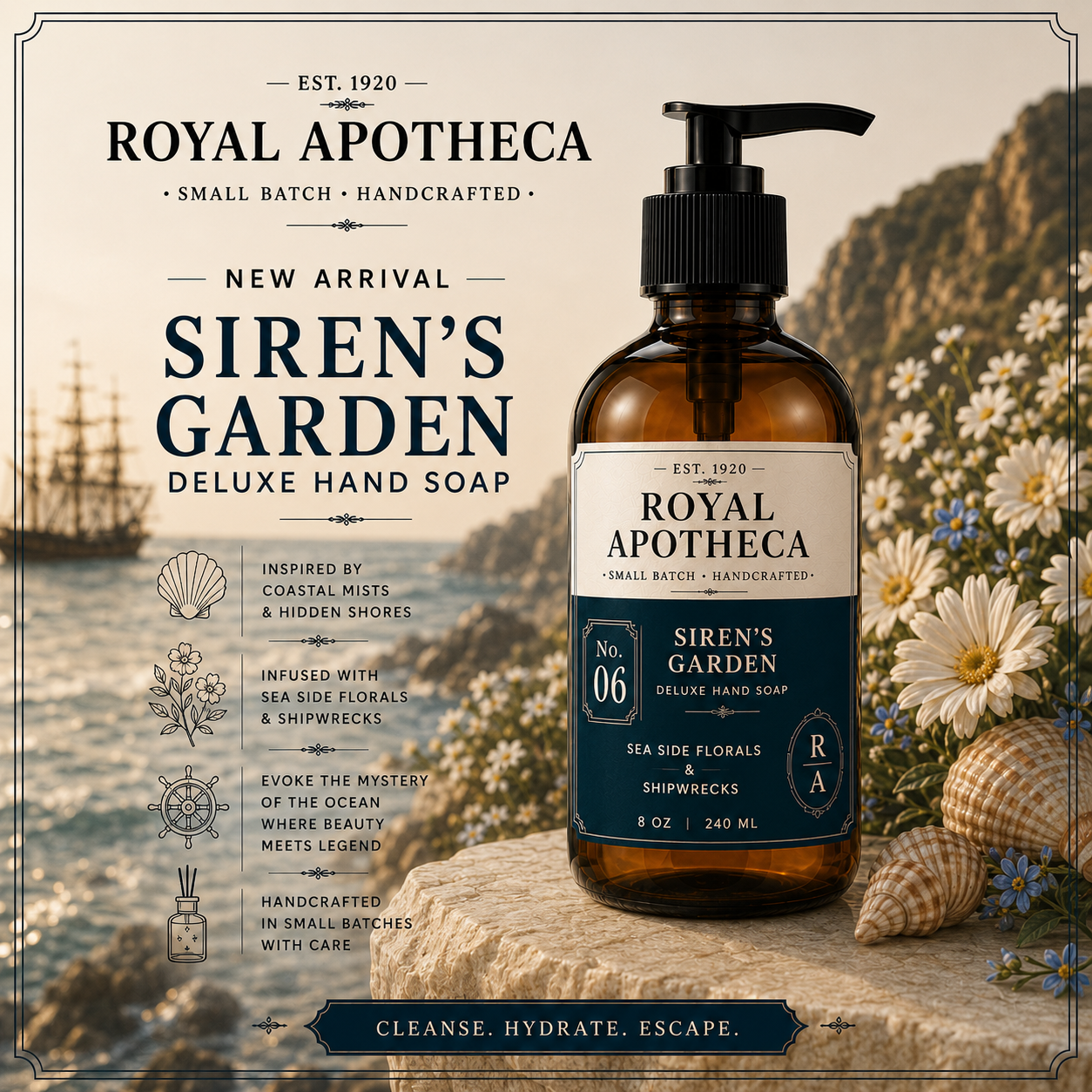 Siren's Garden - No.06 - Hand Soap
