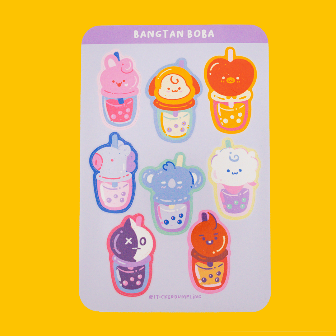 Bangtan Sticker Sheet