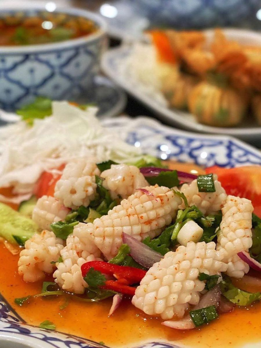 Spicy Squid Salad (Yum Pla Muk)
