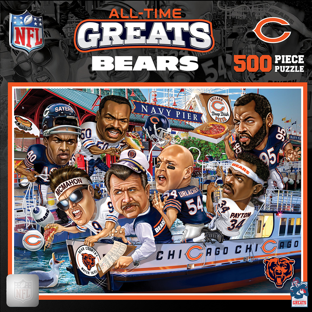 Chicago Bears All-Time Greats Puzzle 500ct