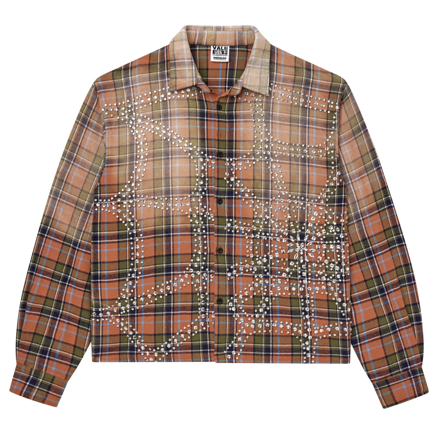 VALE FOREVER PUMPKIN PAYCH FLANNEL