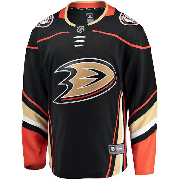 Anaheim Ducks Retro Black Breakaway Jersey