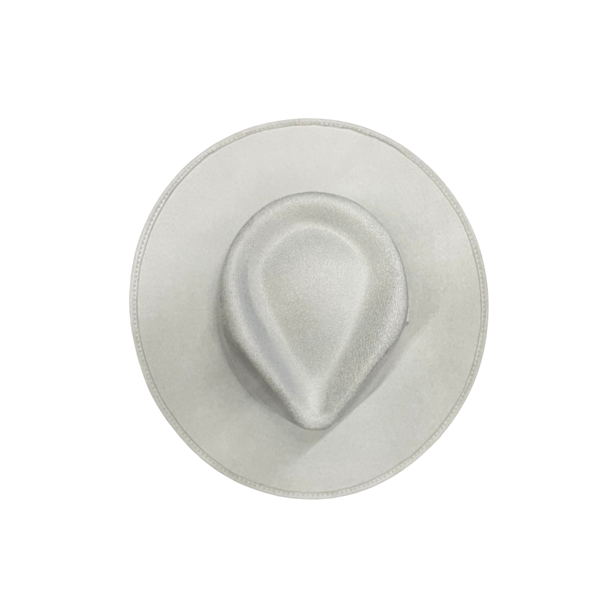 Vegan Suede Tear Drop Hat