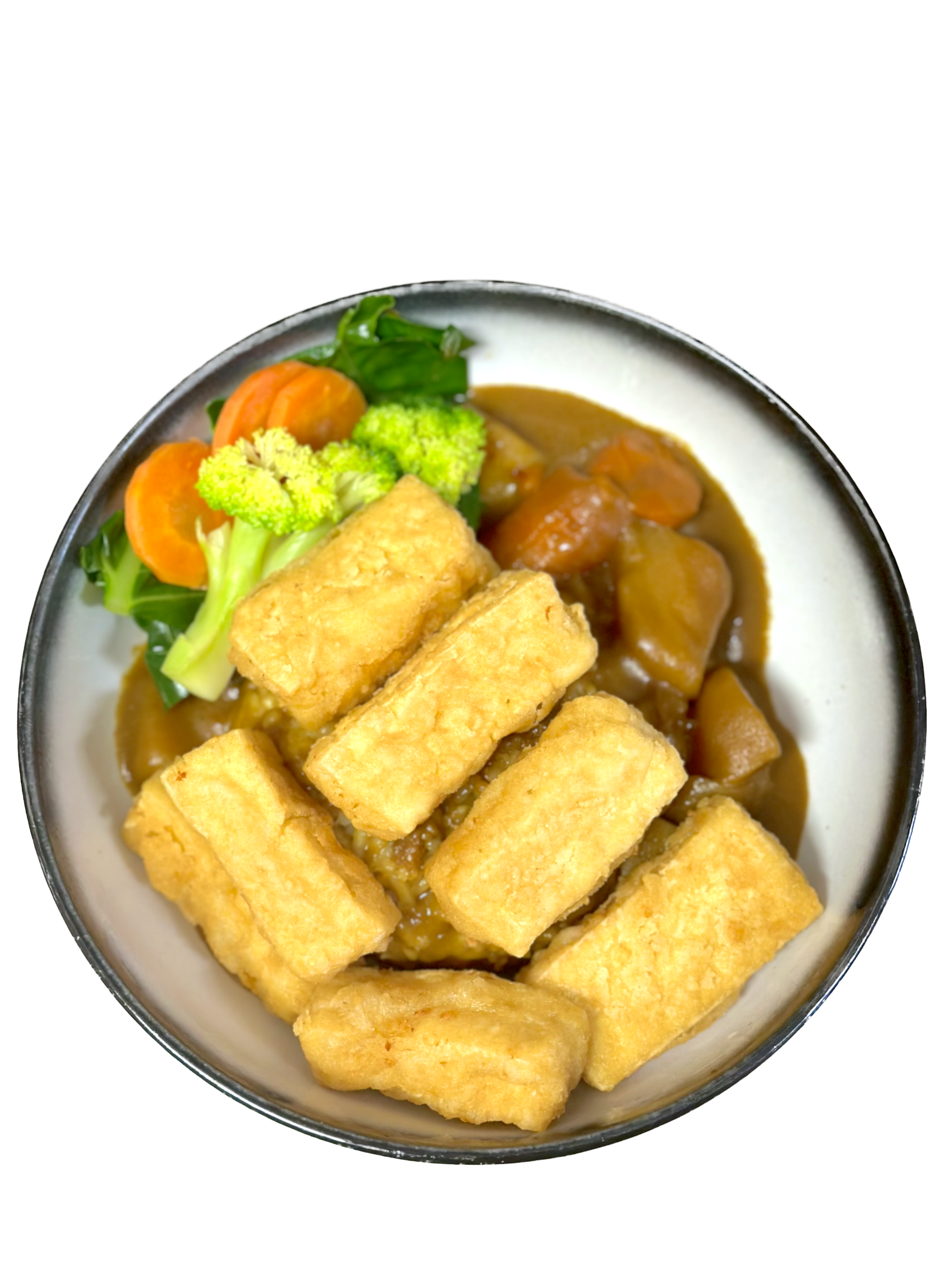 Curry Tofu + Rice