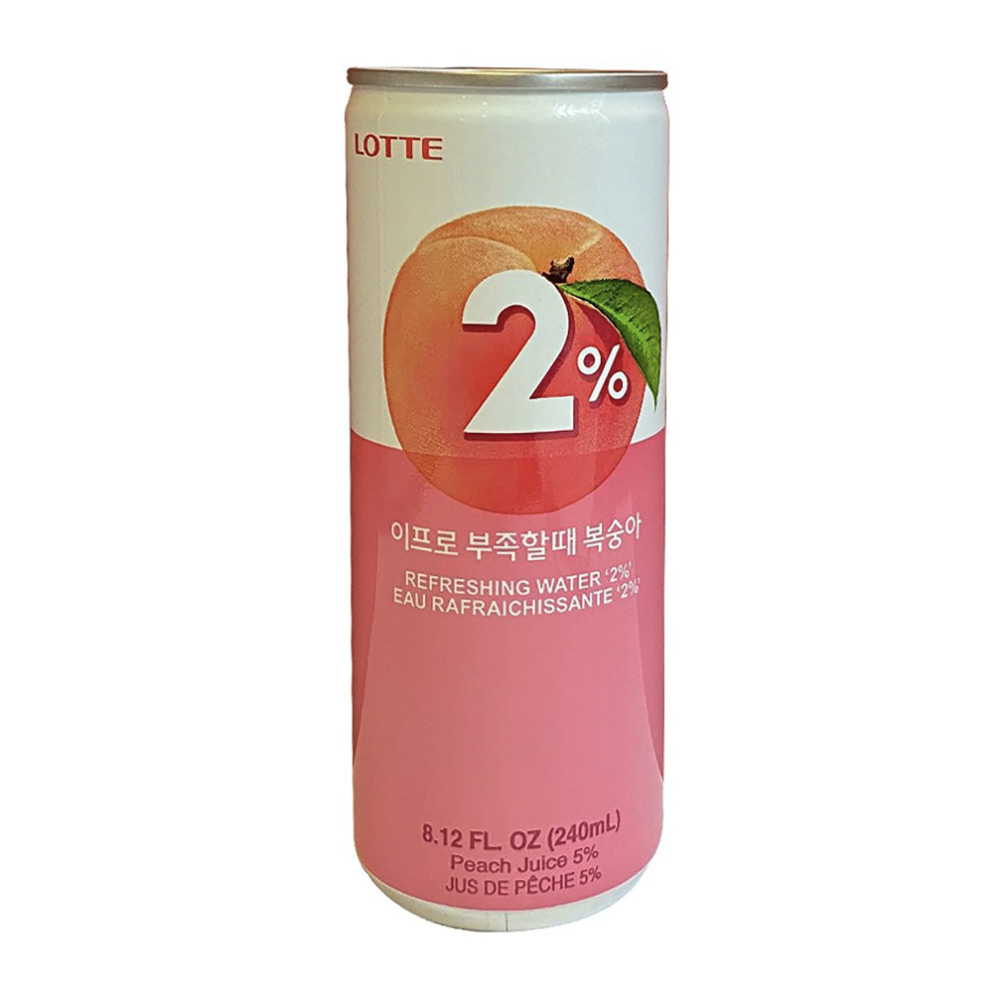 2% Peach Refreshing Water 🇰🇷