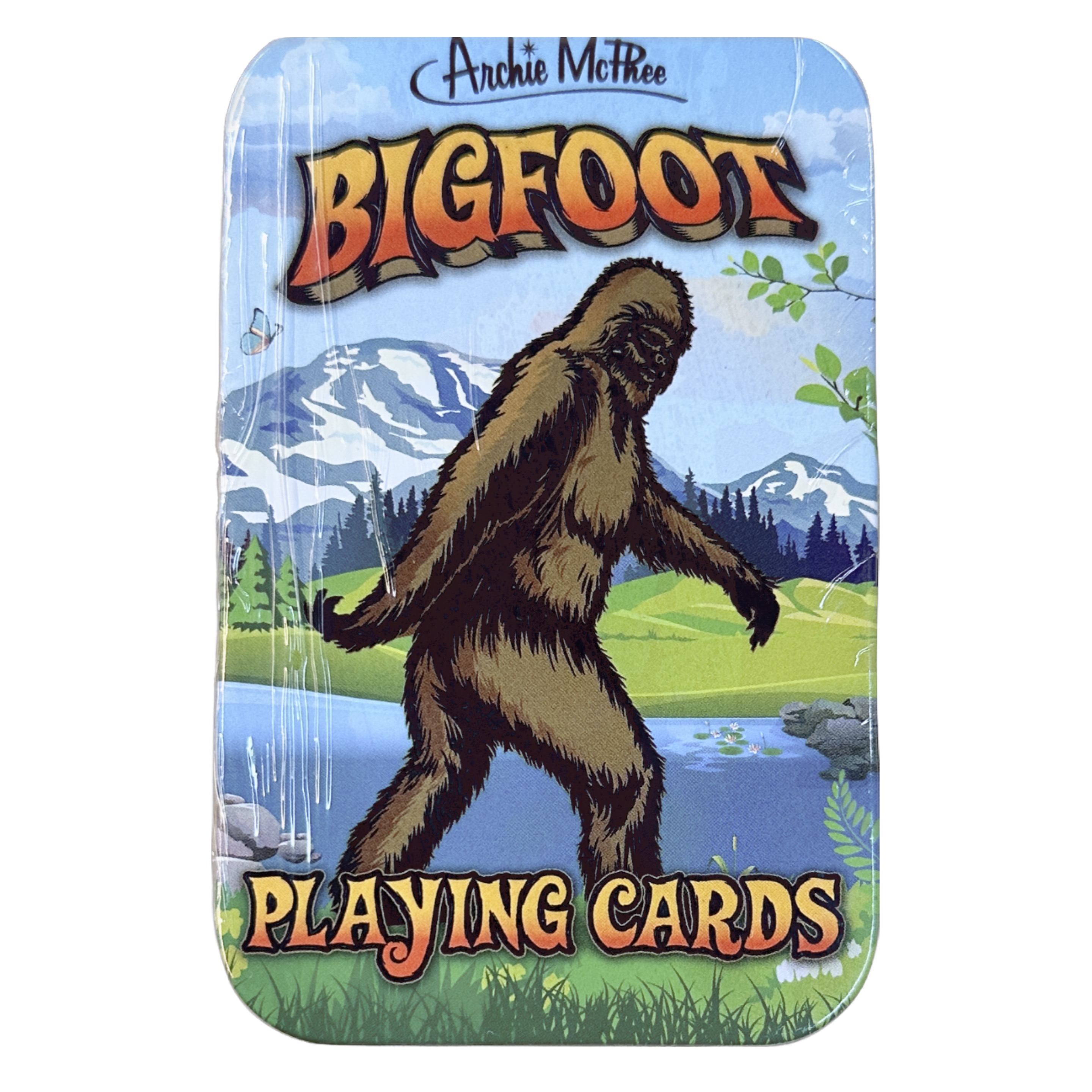 Bigfoot Playing Cards