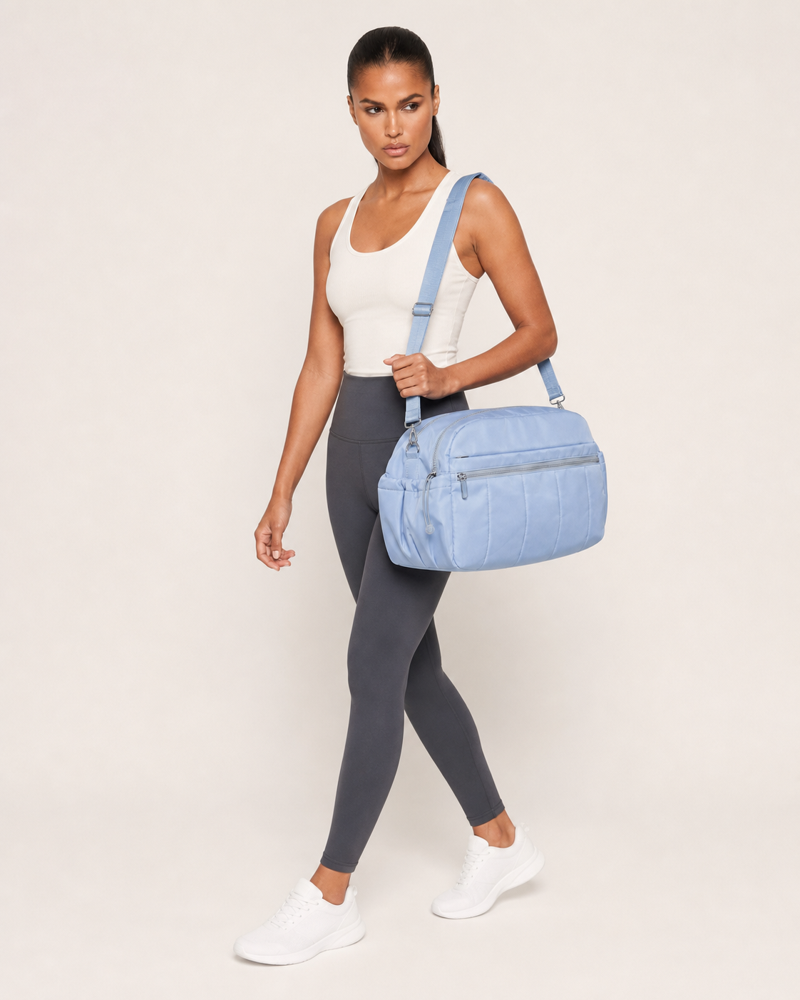 Women's Water Resistant Large Capacity Sports Gym Bag