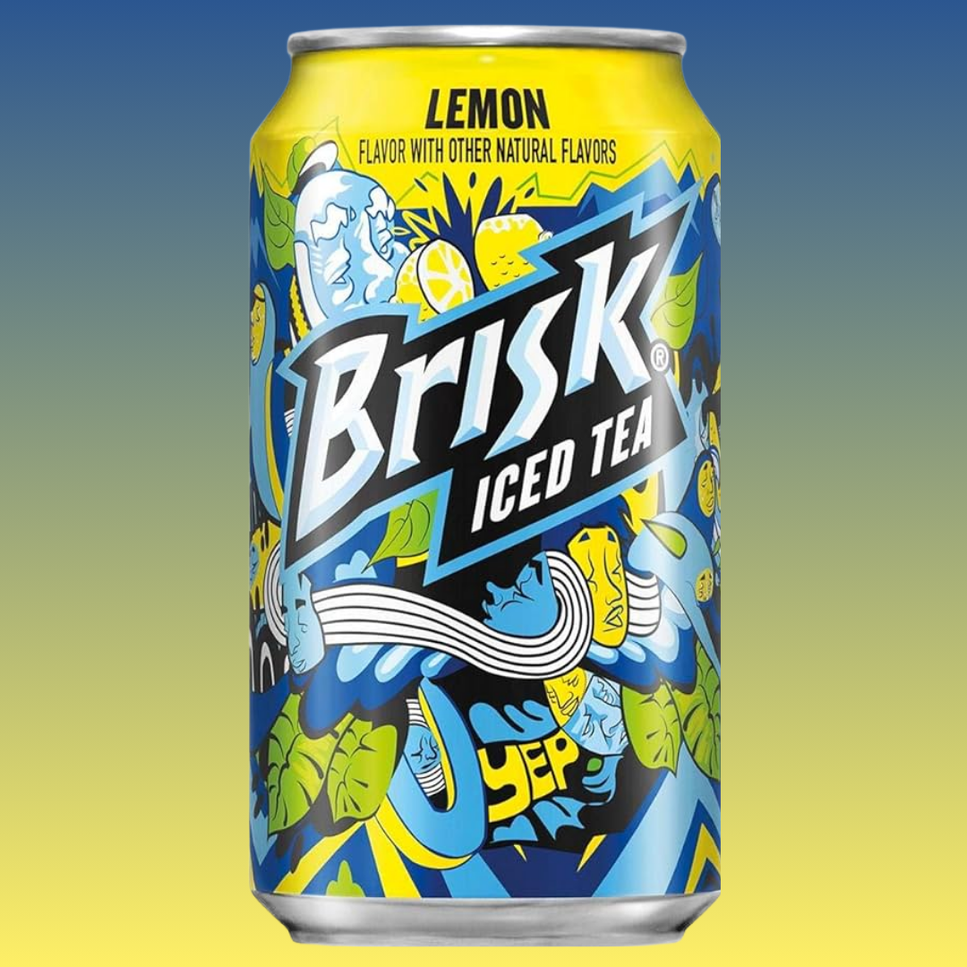 A visualization of the menu item "Brisk Iced Tea"