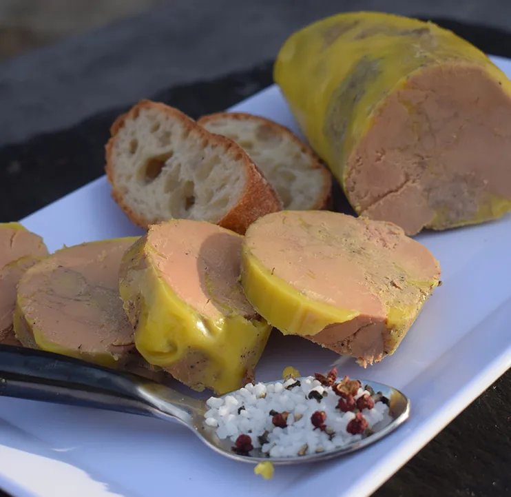 Foie gras mi cuit maison