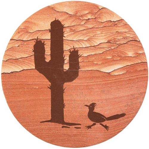 Coasters - Round Etched, AZ