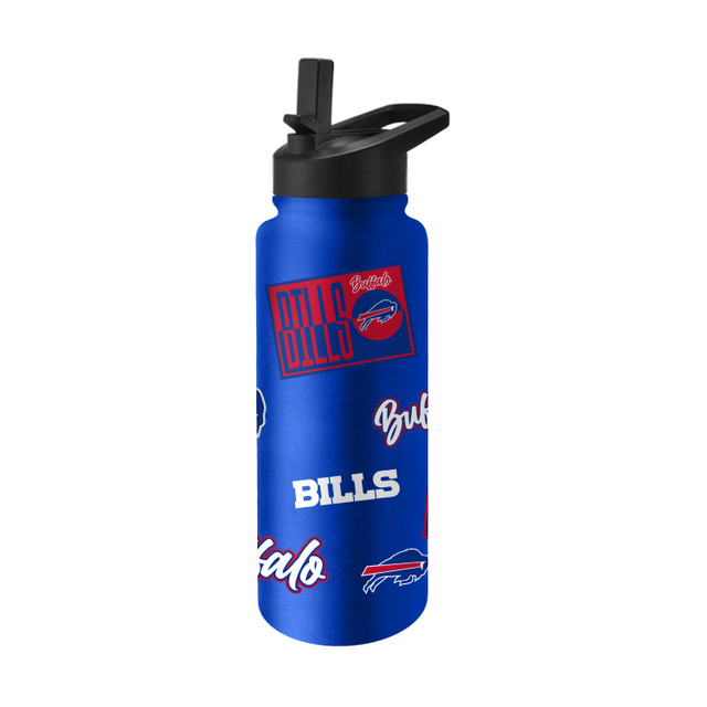 Buffalo Bills Dreamweave Quencher Stainless Steel Bottle 34oz