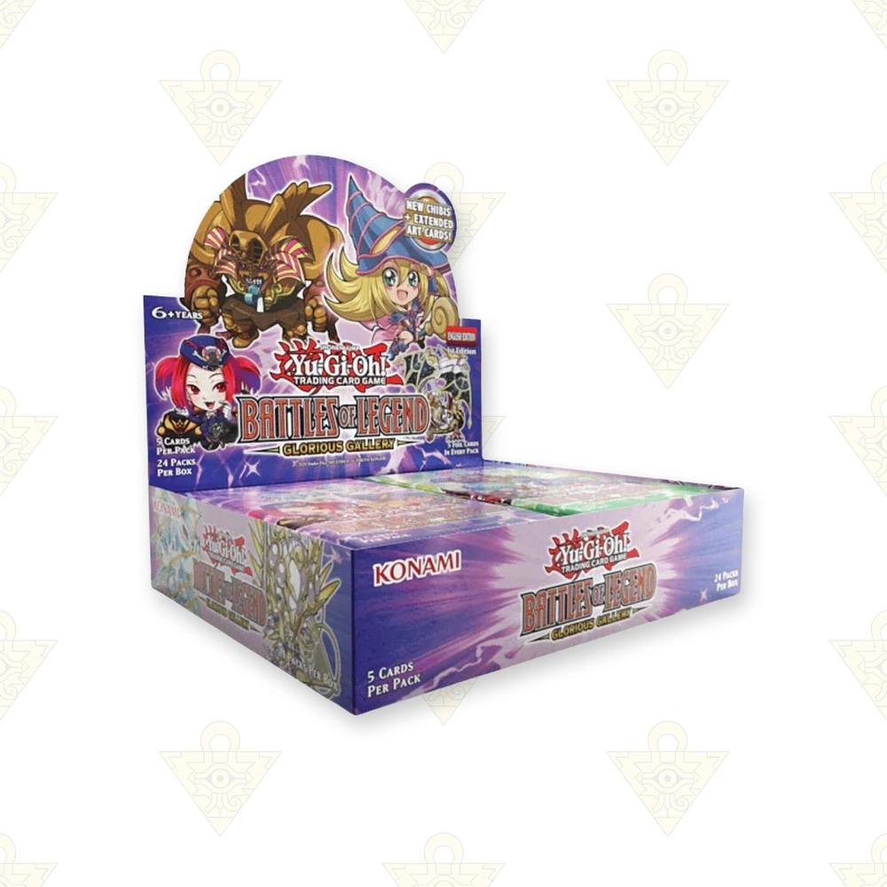 Yugioh Battles Of Legend Glorious Gallery Booster Box