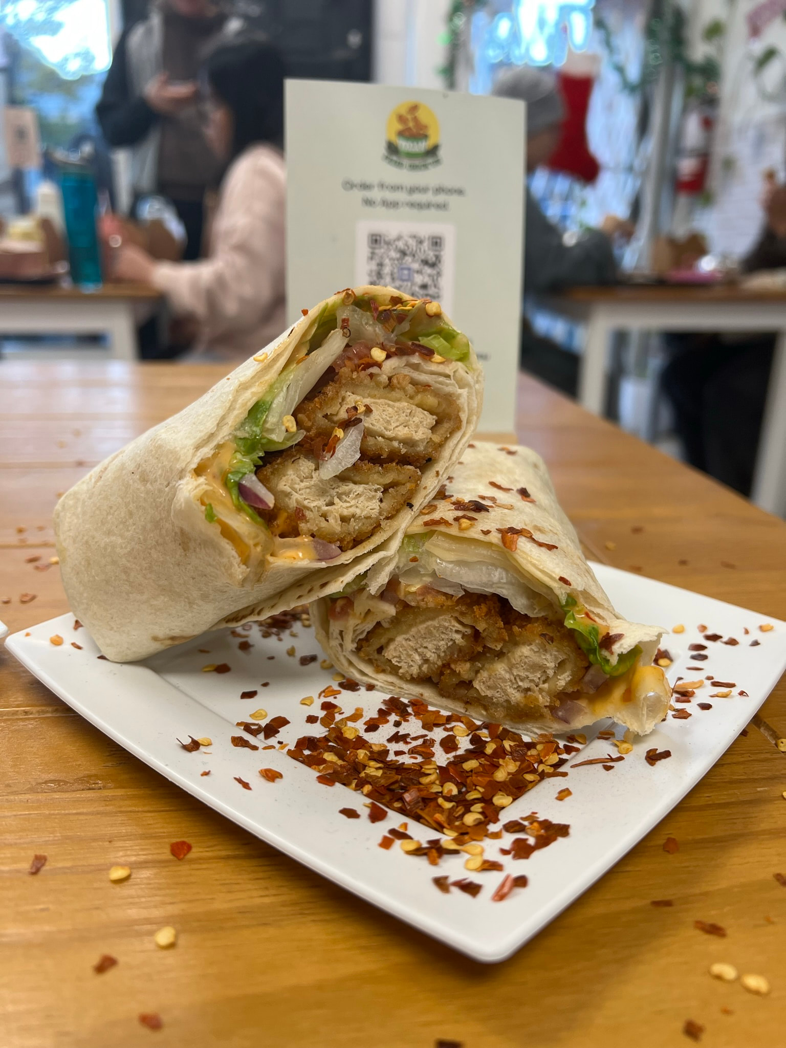 Crispy Flaming Wrap