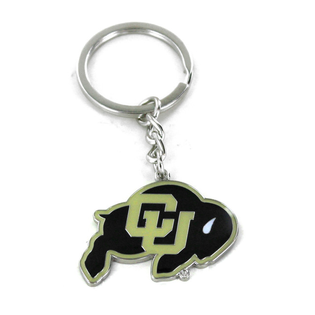 Colorado Buffaloes Metal Keychain
