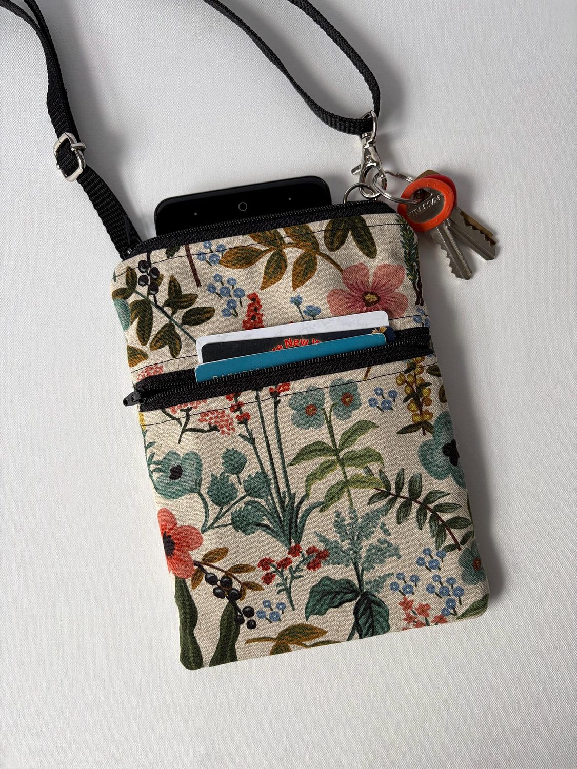 Small Crossbody Bag – Herb Garden Natural, photo 5 of 6