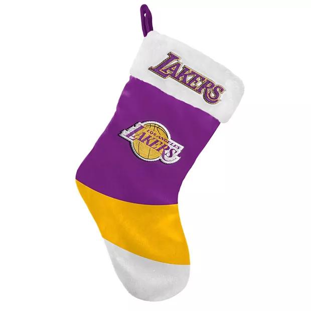 Los Angeles Lakers Colorblock Christmas Stocking