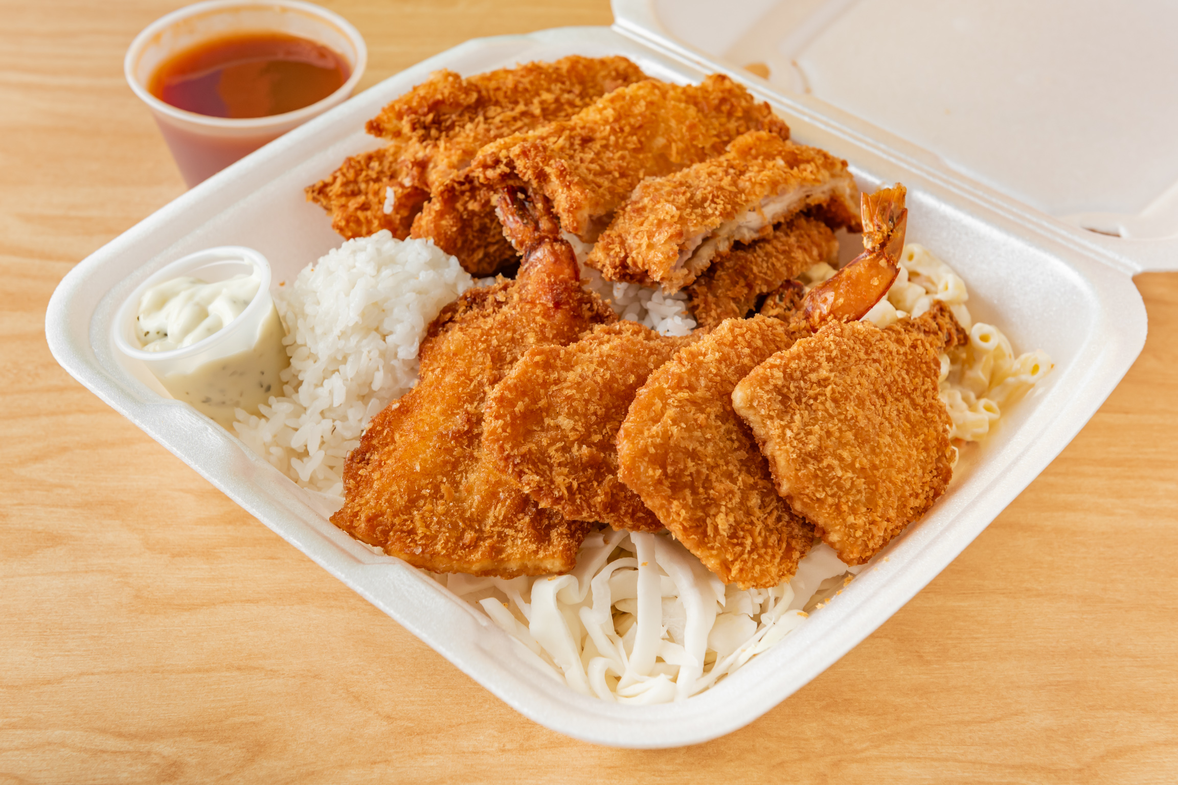 Chicken Katsu w/Shrimp
